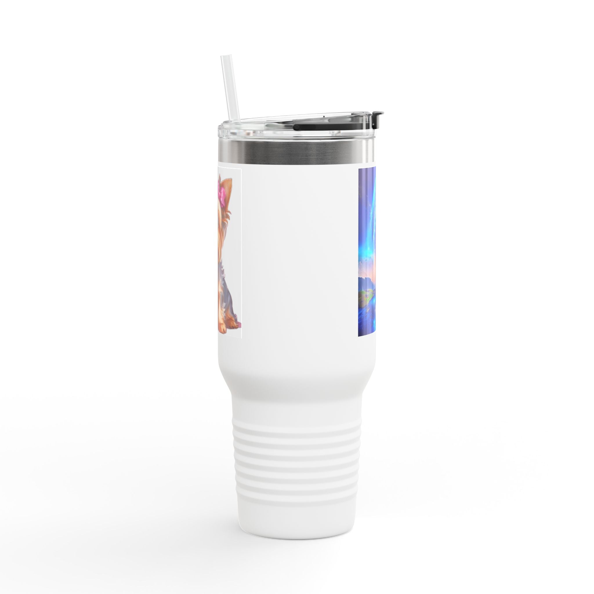 Vibrant Insulated Travel Mug, 40oz – Perfect for Coffee, Tea, Outdoor Adventures, Gifts for Cat Lovers, Custom Designs, Ideal for Travel