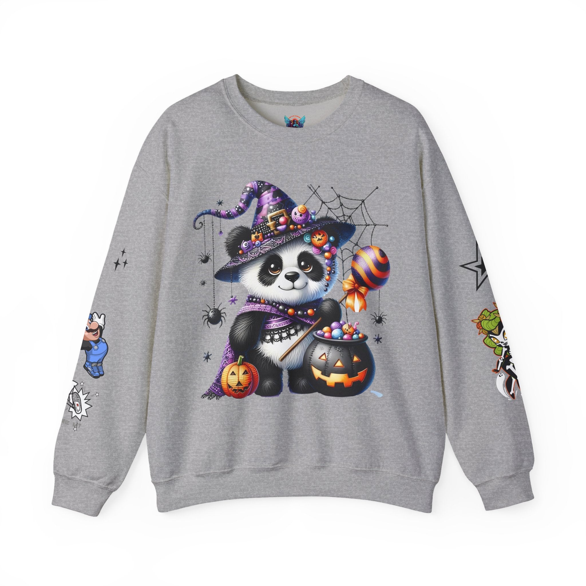 Whimsical Halloween Crewneck Sweatshirt, Cozy Unisex Sweatshirt, Cute Sweatshirt Gift, Fall Fashion, Trendy Sweatshirt, Halloween [...]