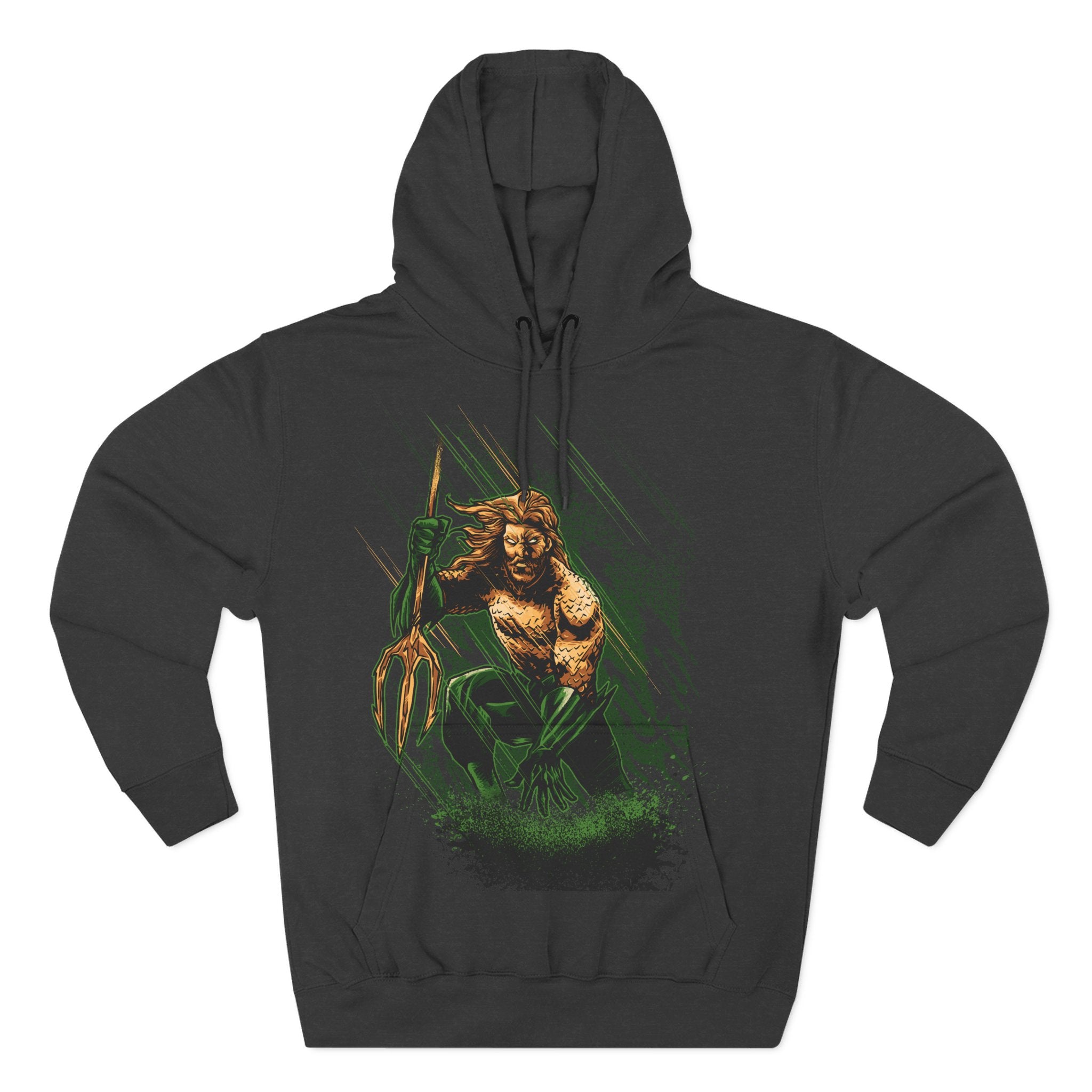 Fleece Hoodie with Bold Graphic Designs