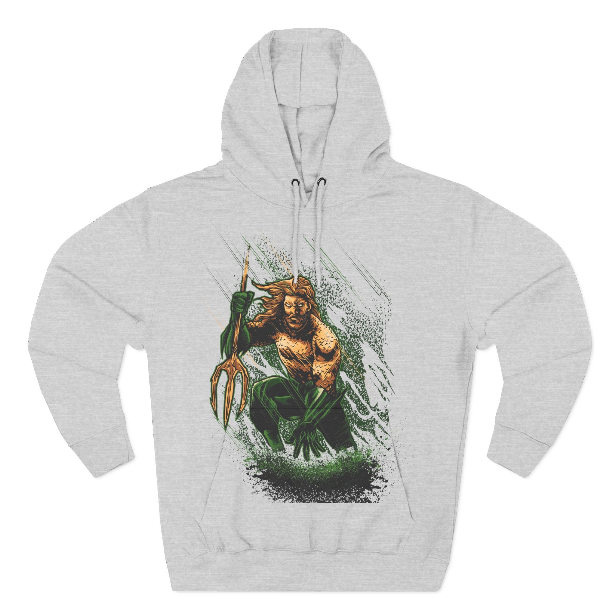Fleece Hoodie with Bold Graphic Designs