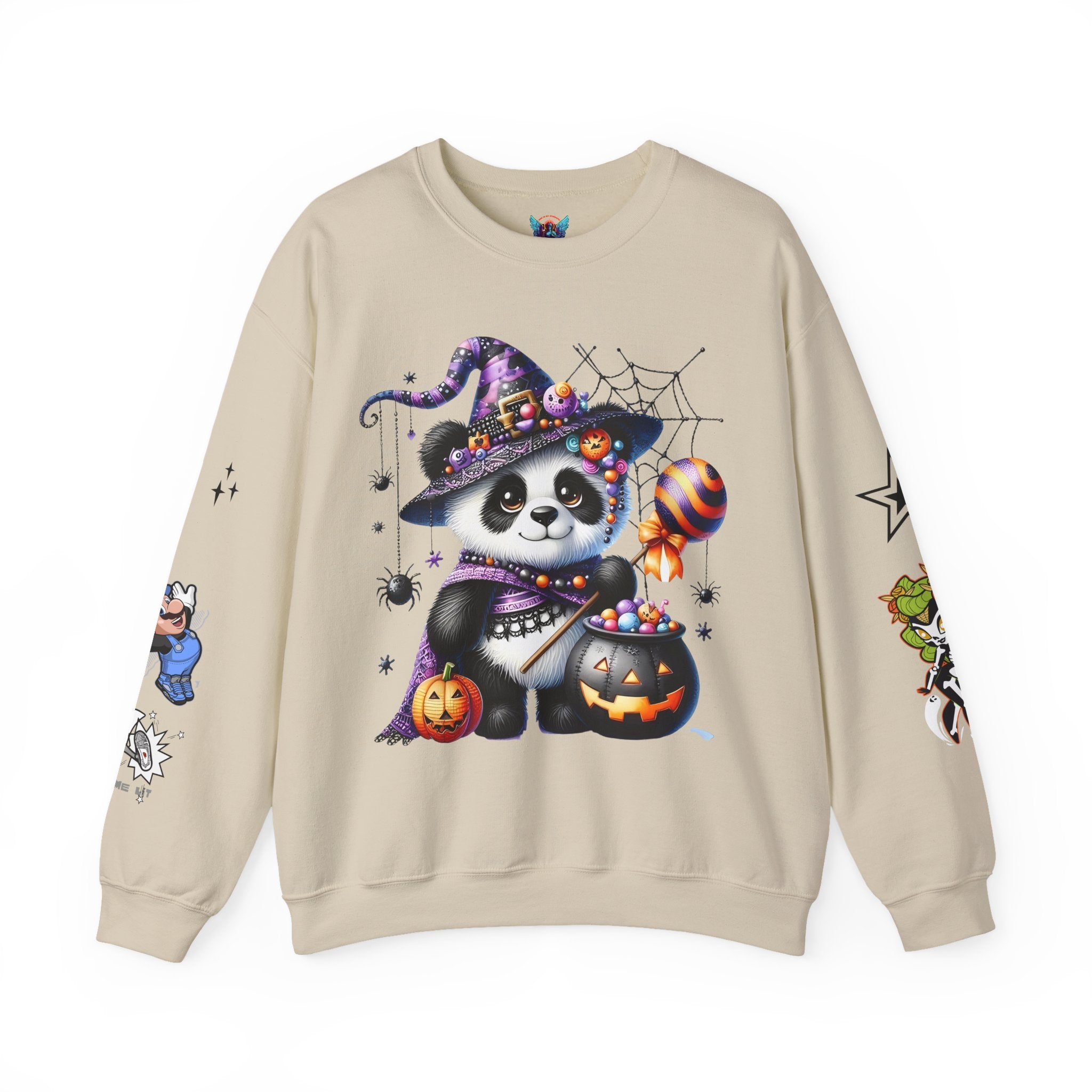Whimsical Halloween Crewneck Sweatshirt, Cozy Unisex Sweatshirt, Cute Sweatshirt Gift, Fall Fashion, Trendy Sweatshirt, Halloween [...]