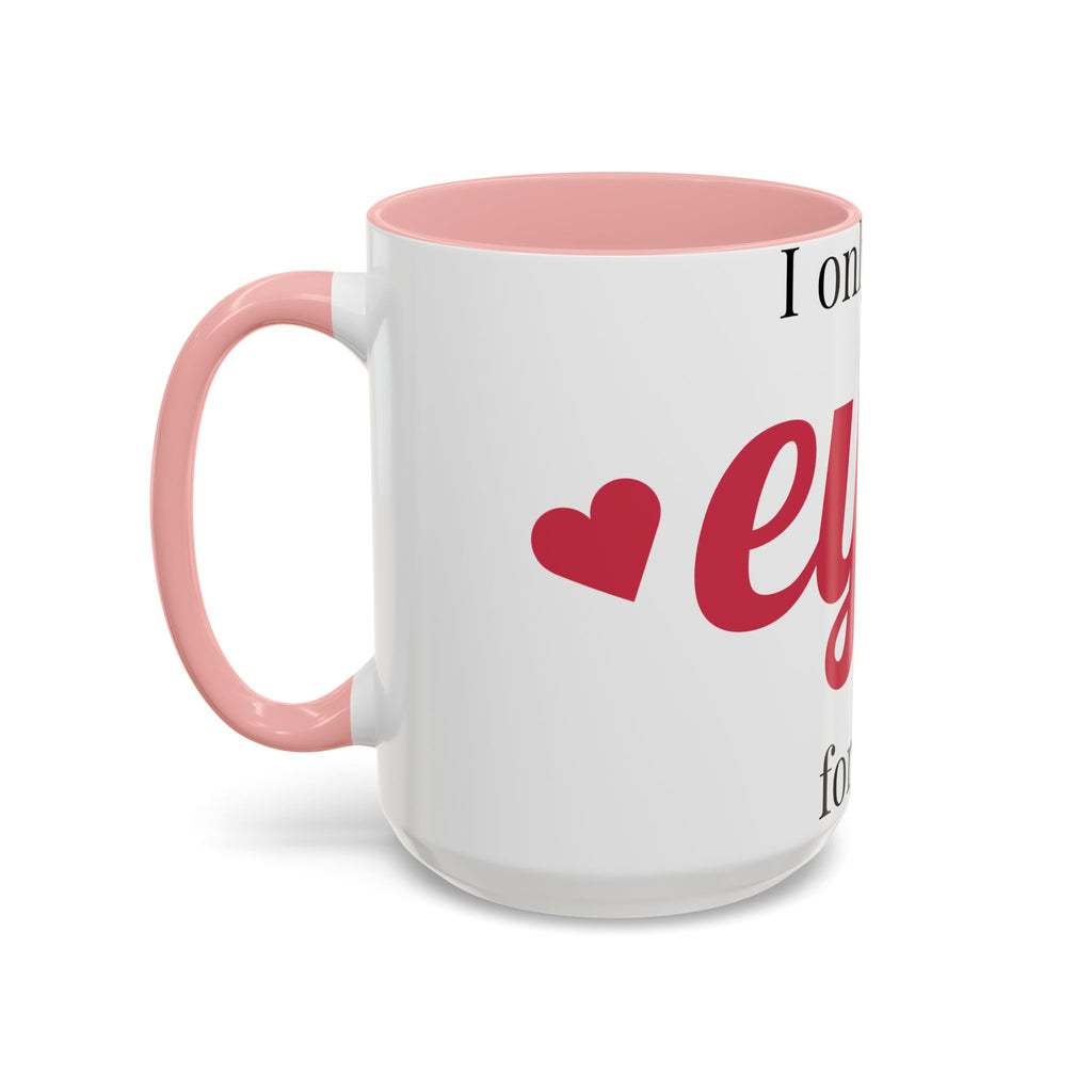 Romantic Coffee Mug - Perfect for Valentine's Day, Love Gifts, Couple's Gift, Cute Beverage Holder, Anniversary Present